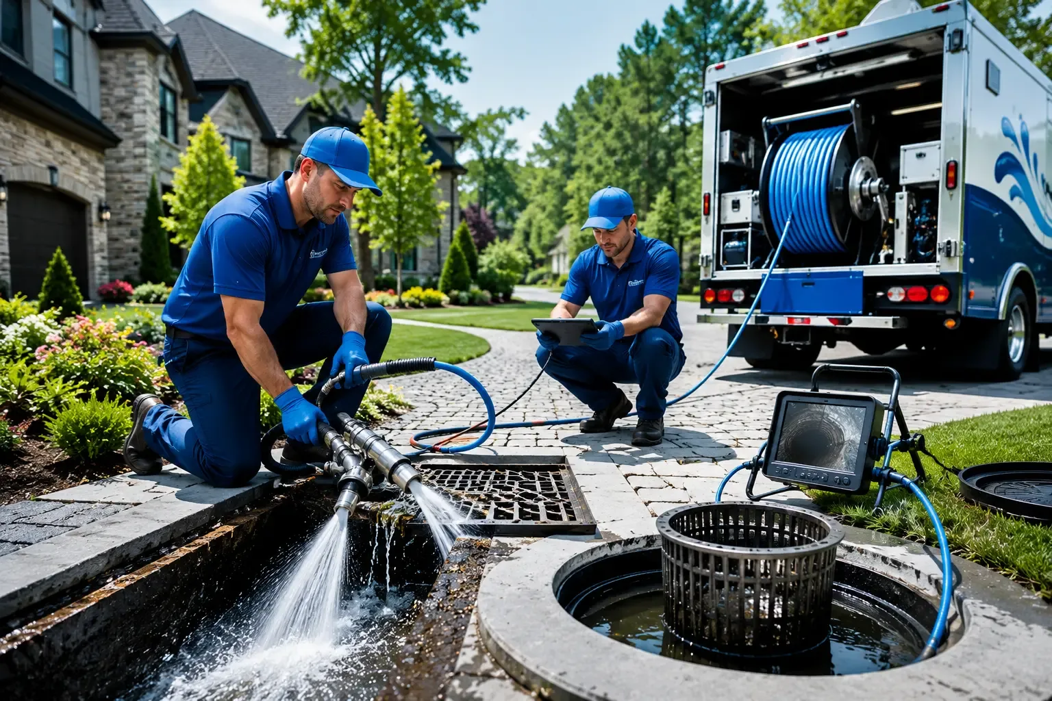 Local outdoor drain cleaning professionals in Eau Claire, PA